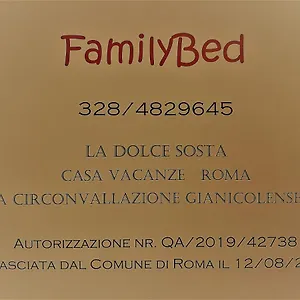 Familybed Monteverde-vaticano Dom wakacyjny